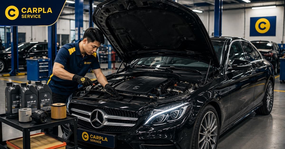 Bảo dưỡng xe ô tô C Class: Bảng giá & Quy trình bảo dưỡng