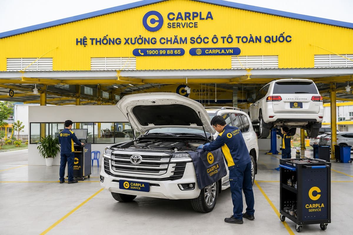 Các mốc bảo dưỡng xe ô tô Land Cruiser và bảng chi phí
