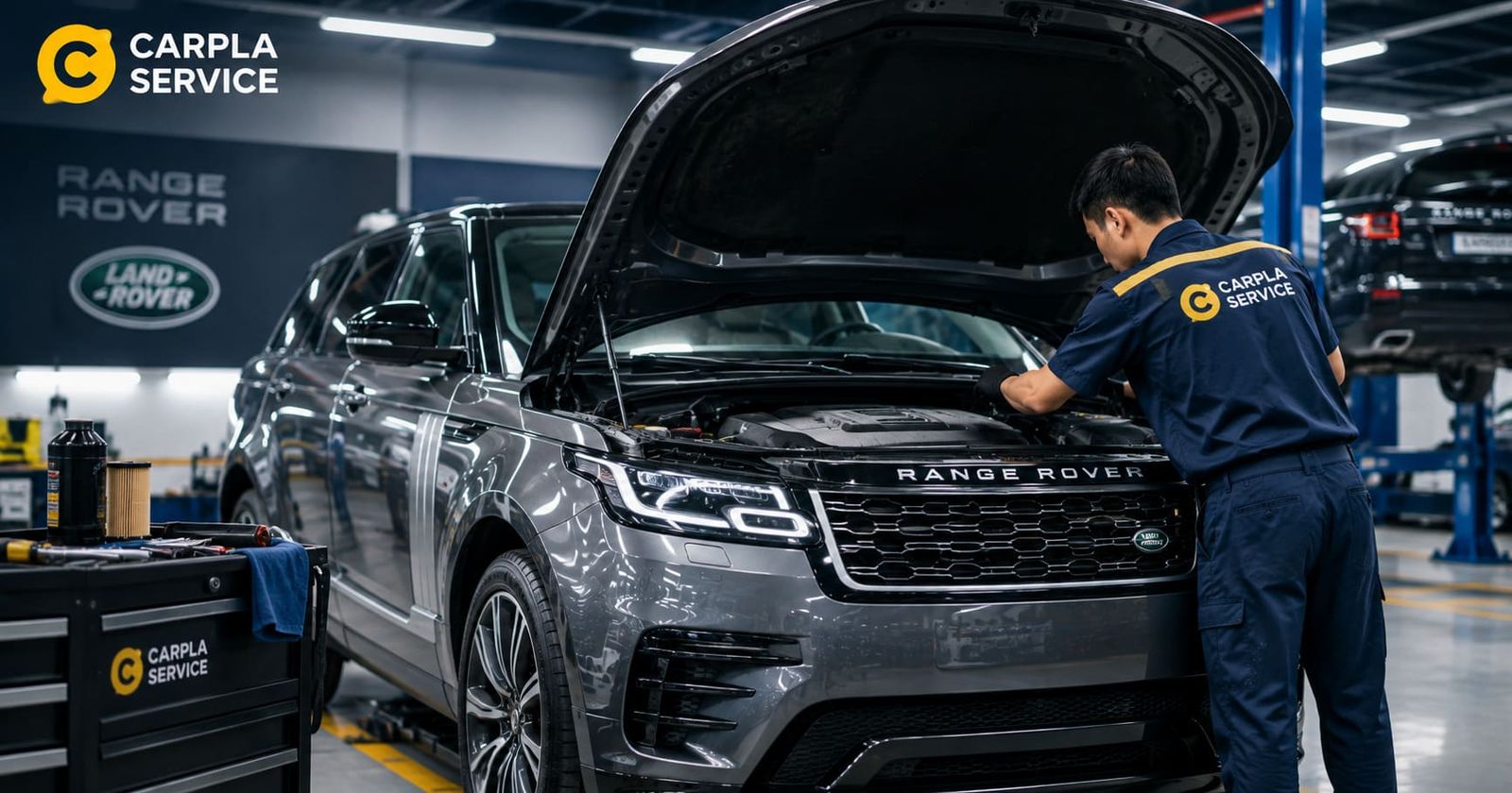Những Hạng Mục & Các Mốc Bảo Dưỡng Xe Range Rover