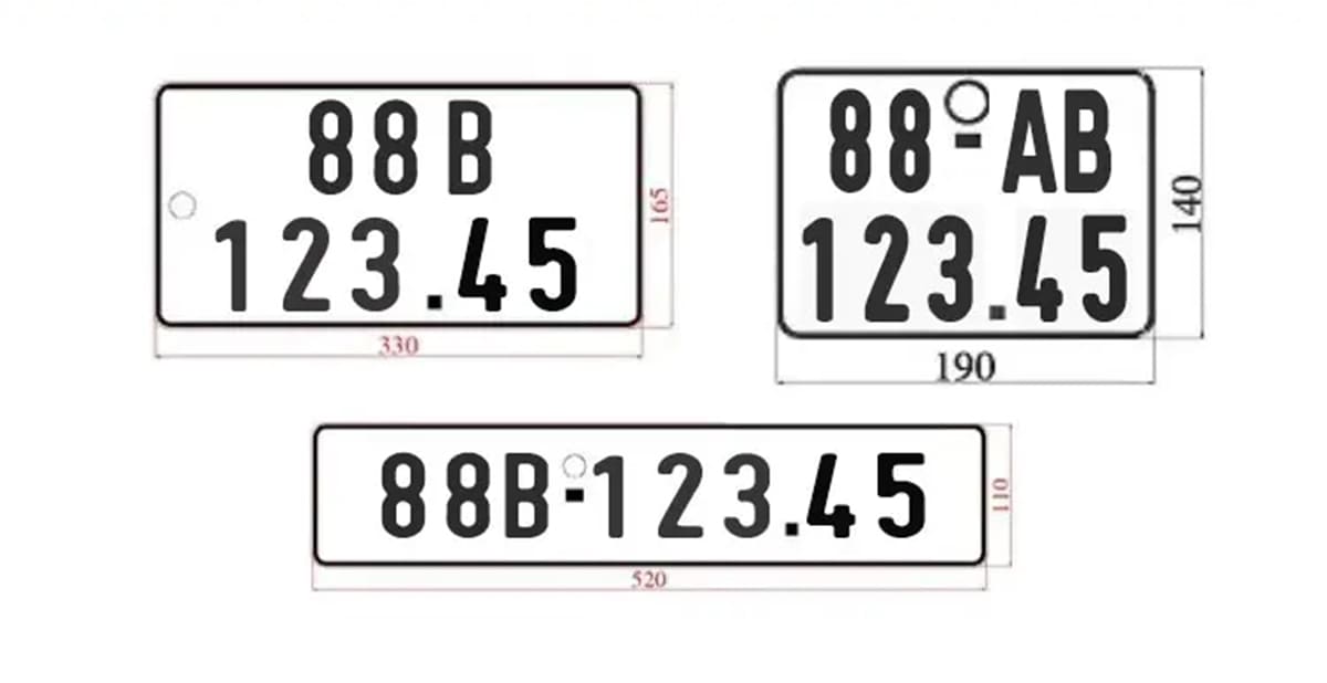 Biển số 88 của Vĩnh Phúc