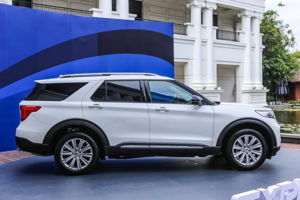 Bộ mâm đúc nhôm 10 chấu tăng vẻ đẹp mạnh mẽ cho xe Ford Explorer 2022