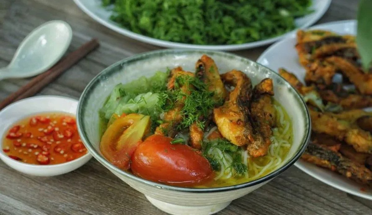 Bún cá rô đồng