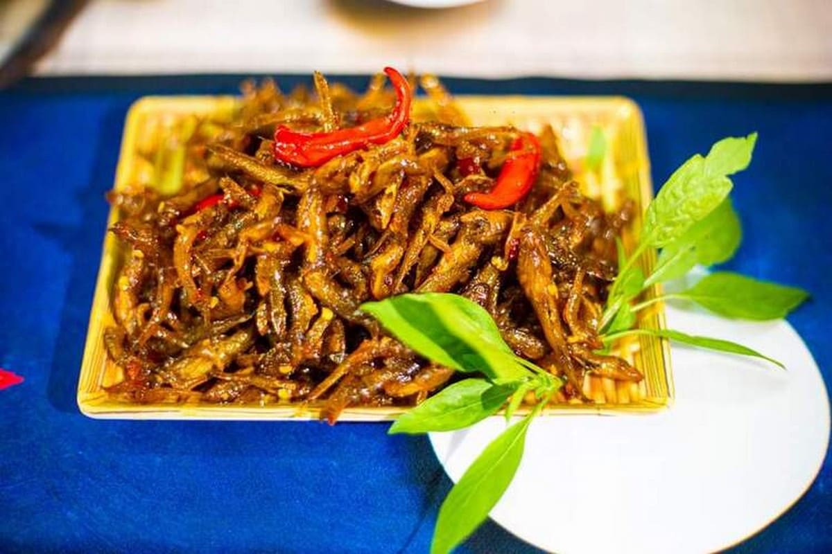 Cá bống sông Trà kho tiêu