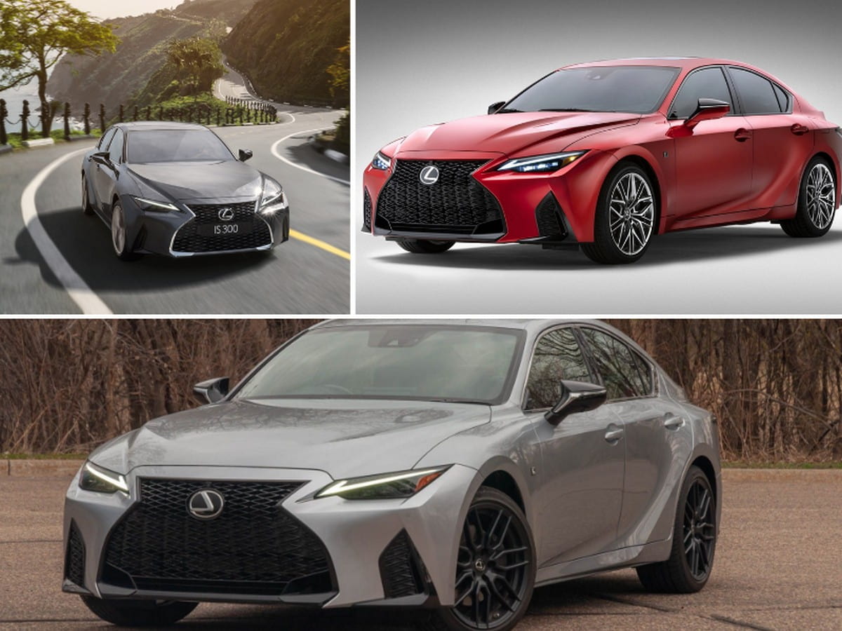 Các phiên bản của Lexus IS được phân phối tại Việt Nam