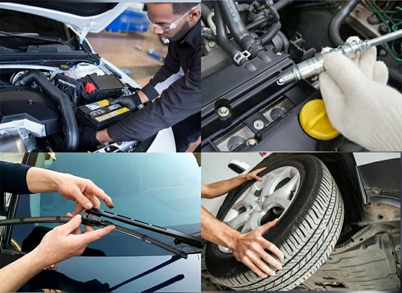 Cách chăm sóc xe ô tô tại nhà phần hệ thống máy