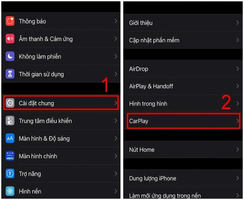 Cách kết nối Apple CarPlay không dây