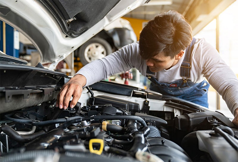 Cách khắc phục xe ô tô bị bó máy