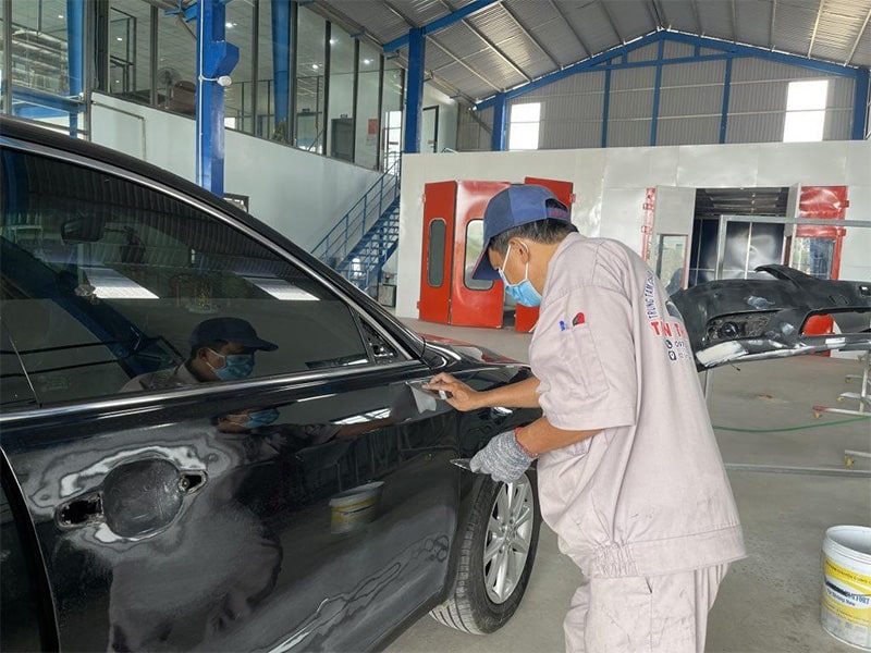 Cách pha màu sơn xe ô tô