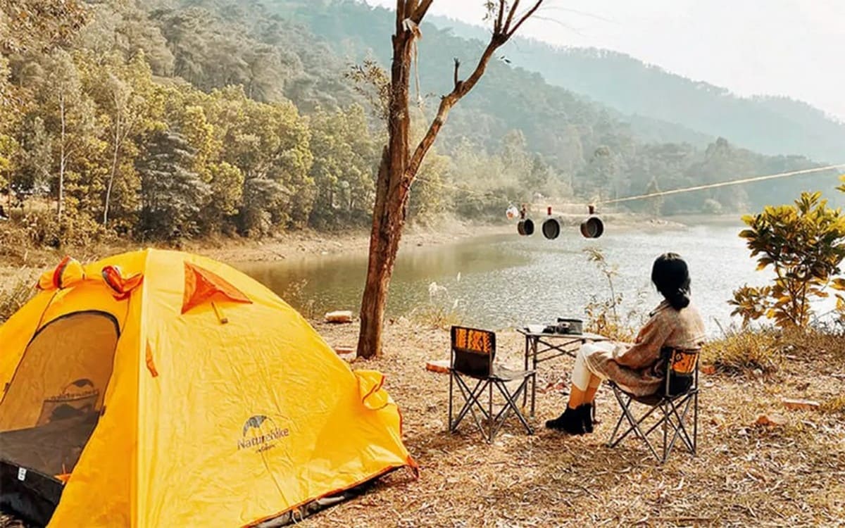 Cắm trại ở Thiên Sơn - Suối Ngà