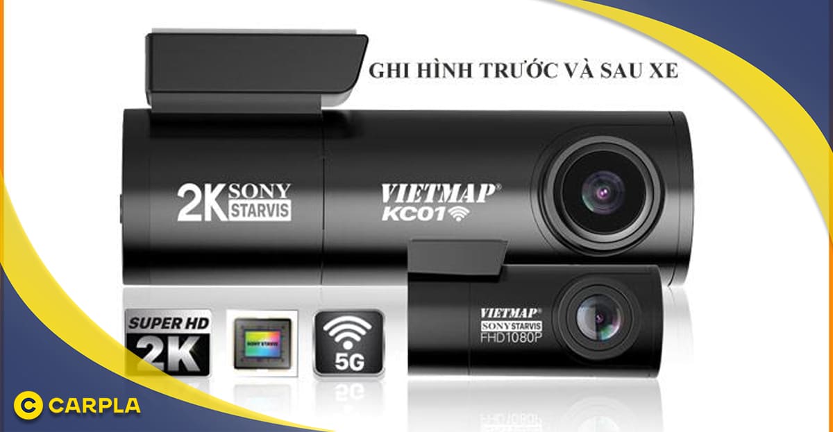 Camera hành trình ô tô Vietmap KC01 Pro