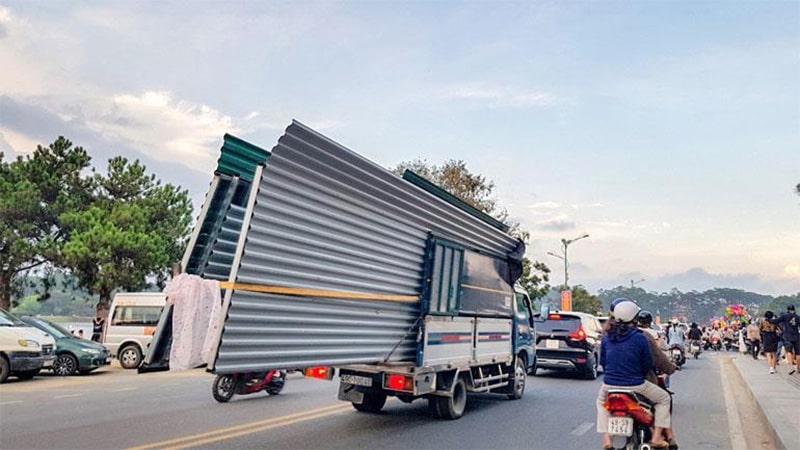 Chở hàng cồng kềnh là gì?