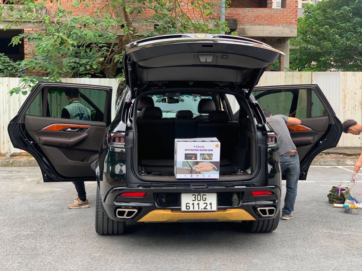 Có thể đựng 4 – 5 vali tại khoang hành lý của President