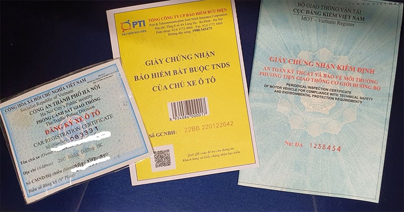 Đăng kiểm ô tô cần giấy tờ gì?