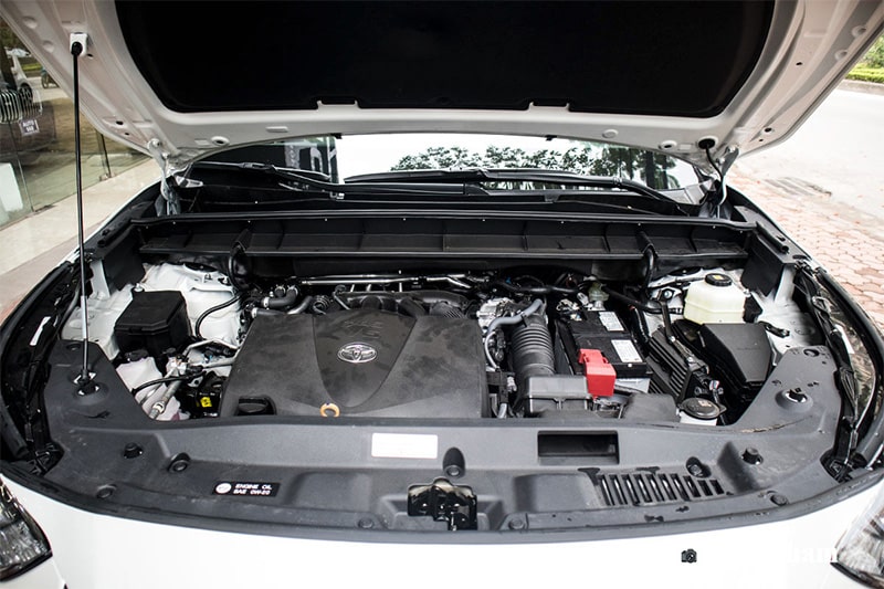 Đánh giá động cơ xe Toyota Highlander 2020