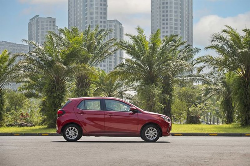 Đánh giá ngoại thất thân xe Toyota Wigo 2023