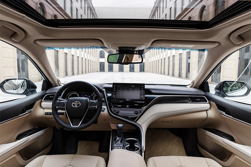 Đánh giá nội thất xe Toyota Camry 2022