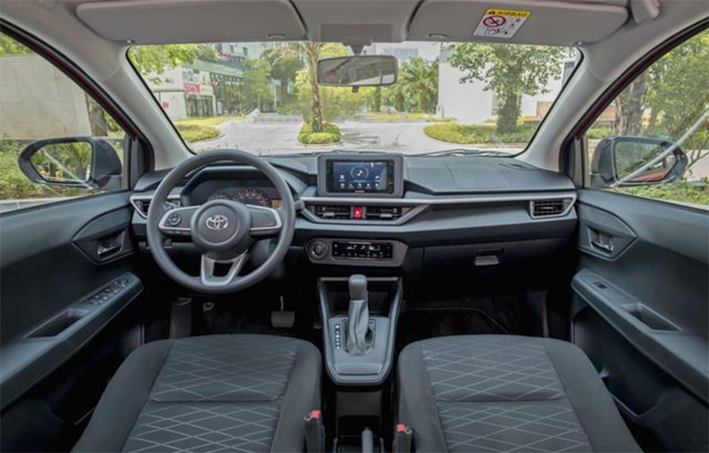 Đánh giá nội thất xe Toyota Wigo 2023