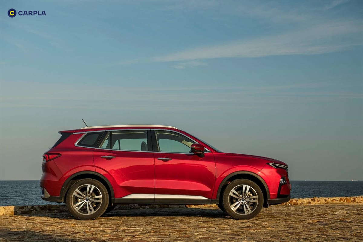 Thân xe Ford Territory 2022 mạnh mẽ, nam tính
