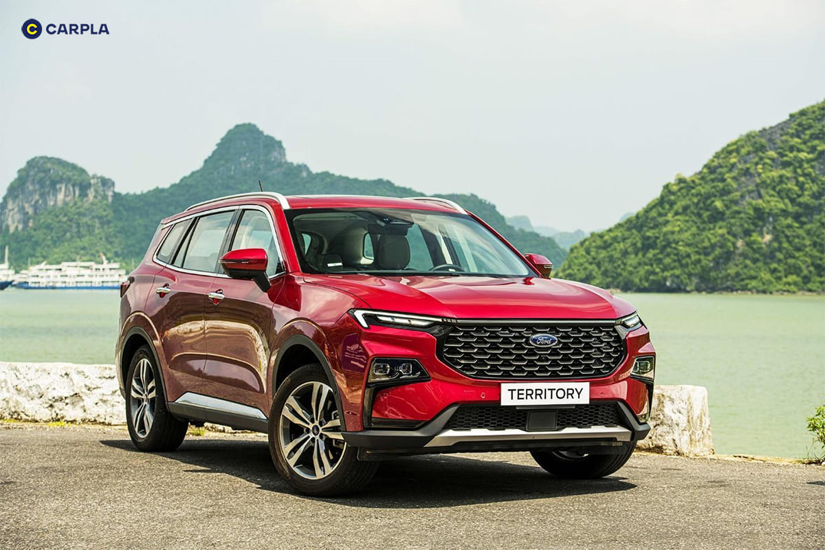 Xe Ford Territory 2022 kích thước lớn với vẻ hiện đại và trẻ trung