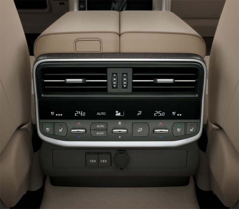 Đánh giá tiện nghi xe Toyota Land Cruiser 2021