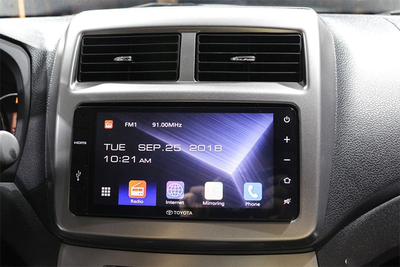 Đánh giá tiện nghi xe Toyota Wigo 2019