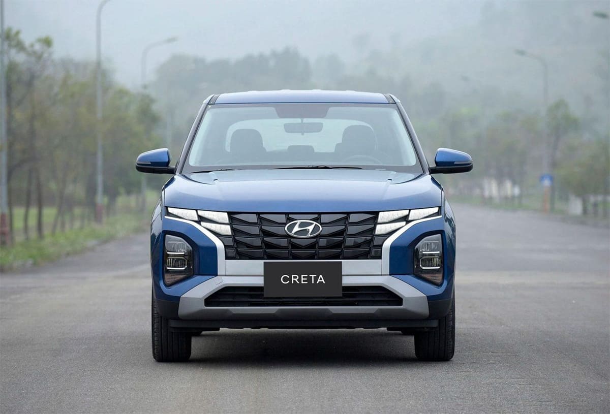 Đầu xe Hyundai Creta 2021