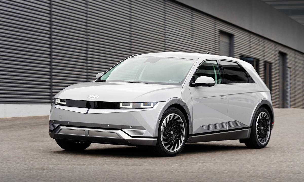 Đầu xe Ioniq 5 thiết kế kiểu Parametric Dynamics