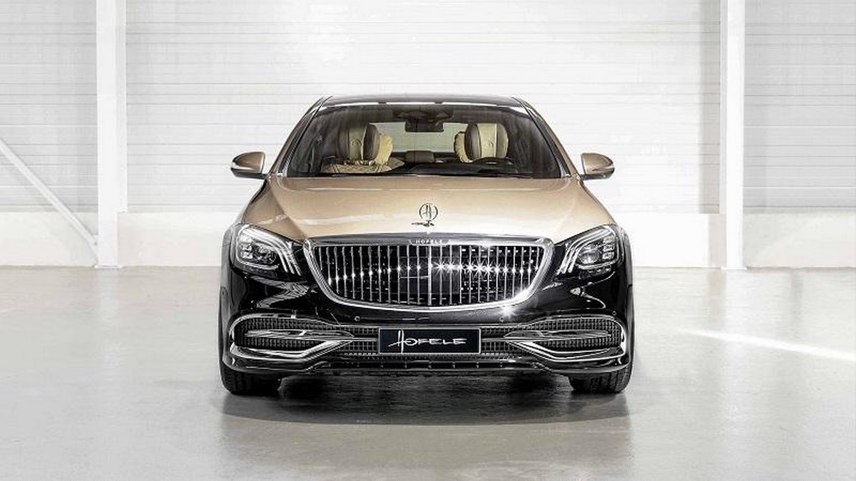 Đầu xe Mercedes S-Class cực kì nổi bật
