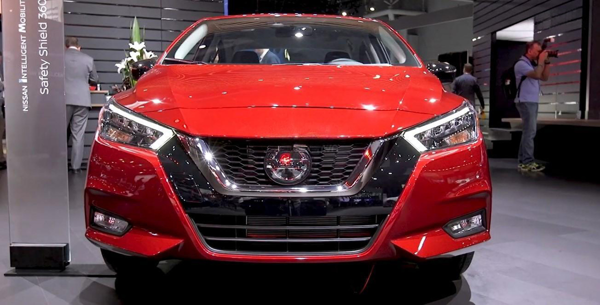 Đầu xe Nissan Sunny 2020 thiết kế đầy tinh tế