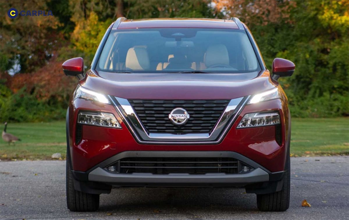 Đầu xe Nissan X-Trail 2023 thiết kế mạnh mẽ đầy ấn tượng