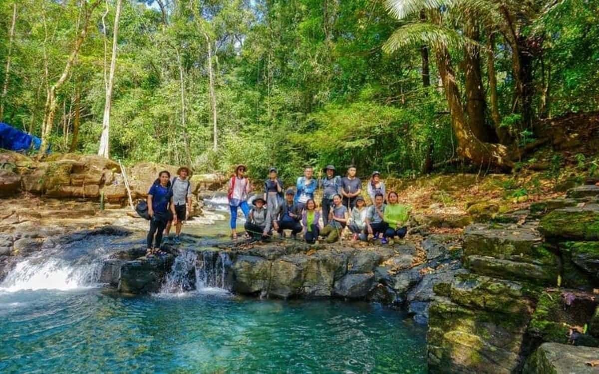 Đi trekking ở Bù Gia Mập