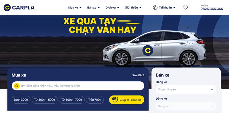 Địa chỉ mua xe ô tô cũ uy tín