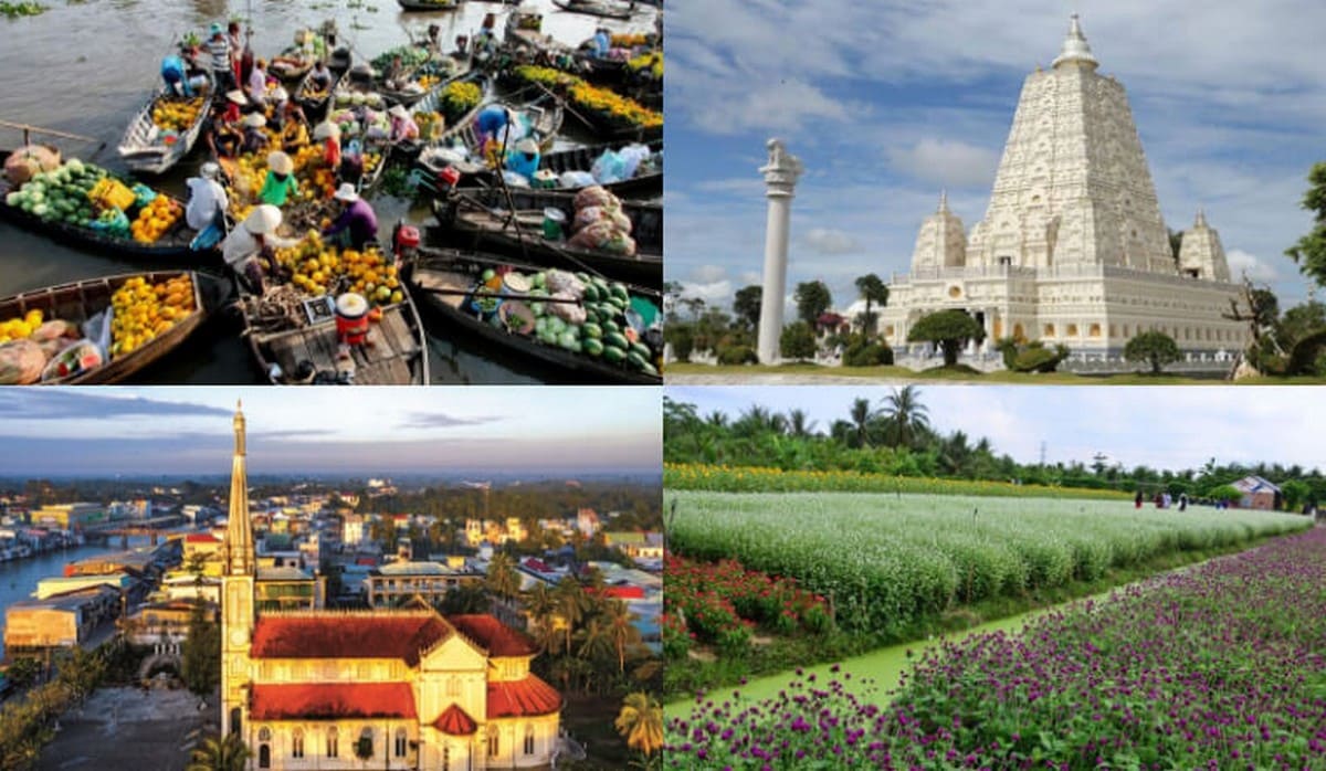 Địa điểm tham quan nổi bật du lịch Tiền Giang