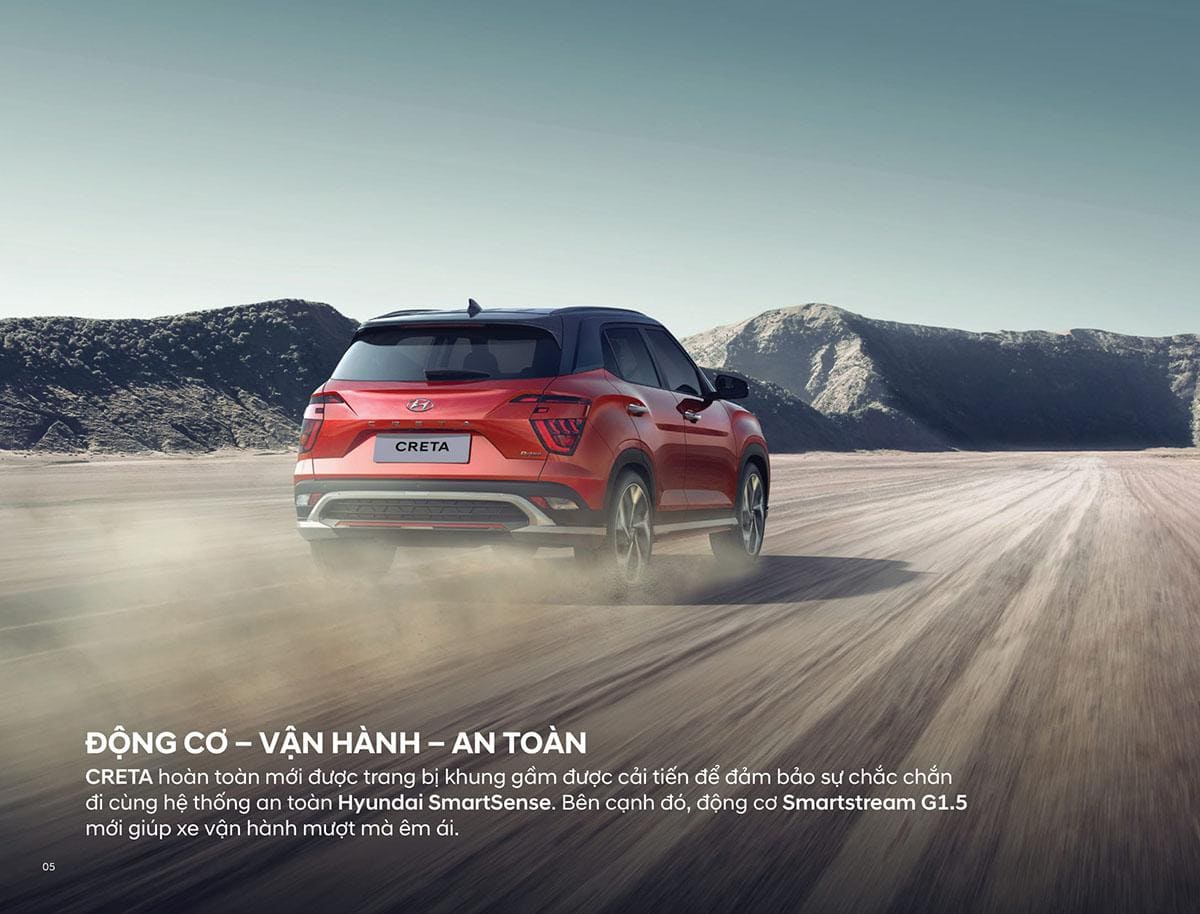 Động cơ và vận hành xe Hyundai Creta 2021