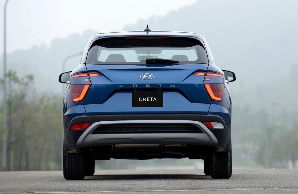 Đuôi xe Hyundai Creta 2021