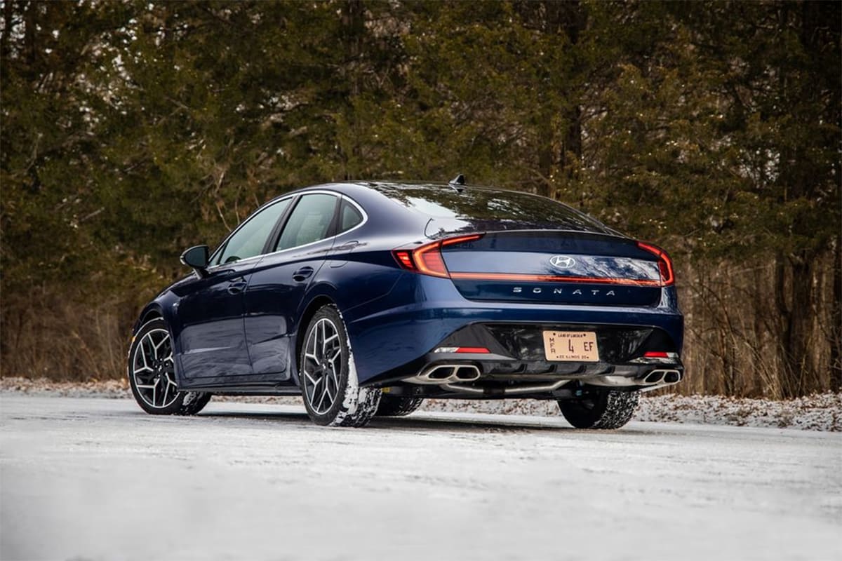 Đuôi xe Hyundai Sonata 2022
