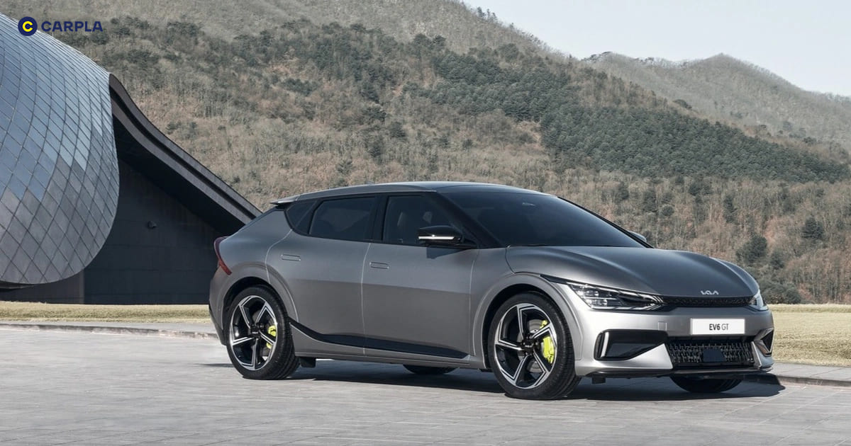 Xe EV6 20204 có giá khoảng 40.895 bảng tại thị trường Anh