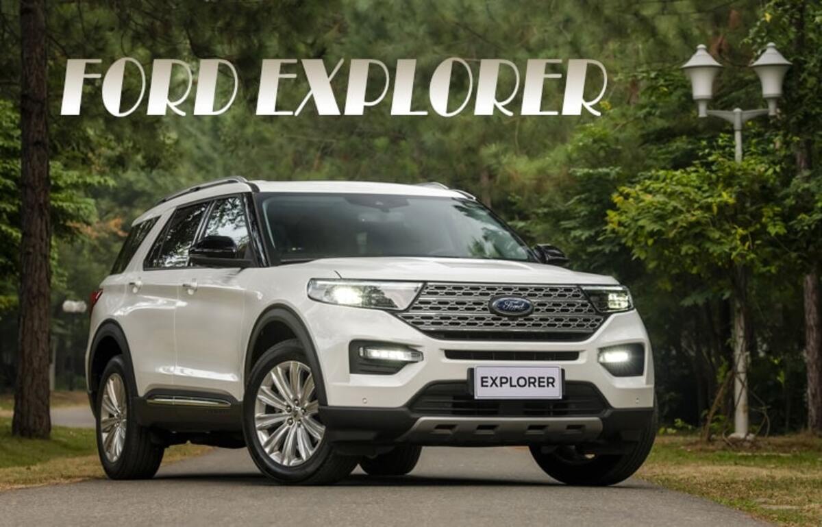 Ford Explorer 2023 sở hữu ngoại hình đồ sộ, thể thao, sang trọng, cuốn hút