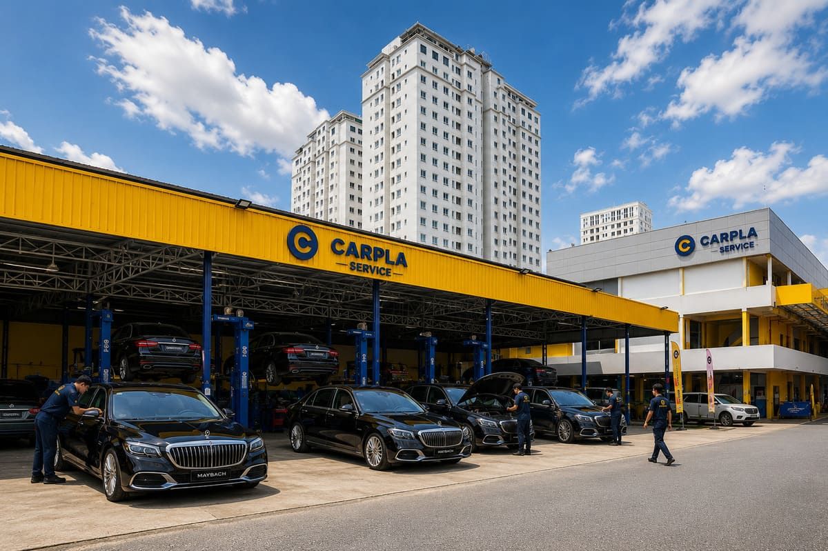 Gara sửa chữa xe Maybach uy tín hàng đầu