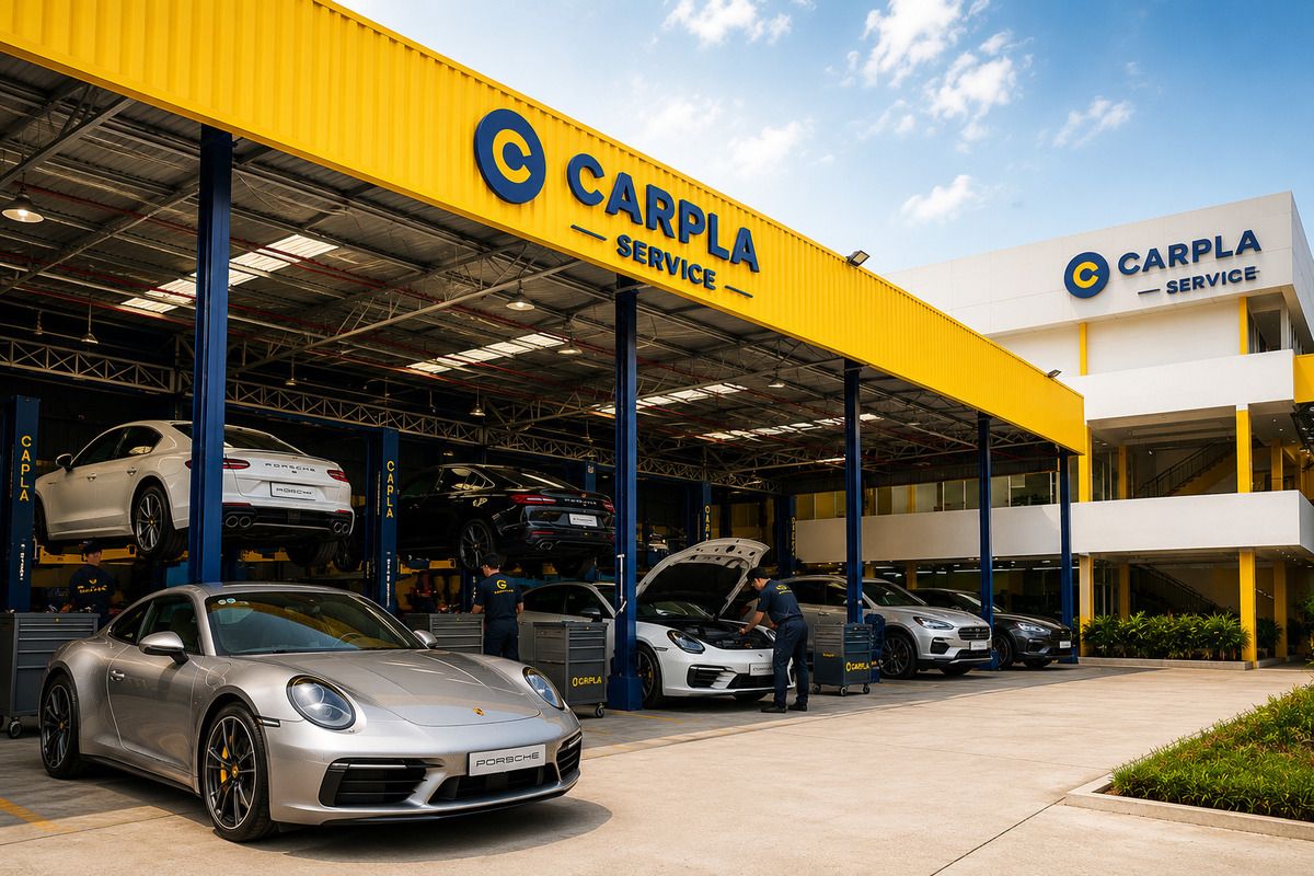 Gara sửa chữa xe Porsche uy tín hàng đầu