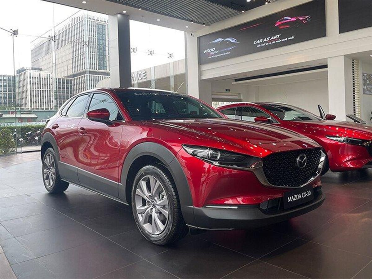 Giá lăn bánh xe Mazda CX-30 2022 dao động 769-799,000,000