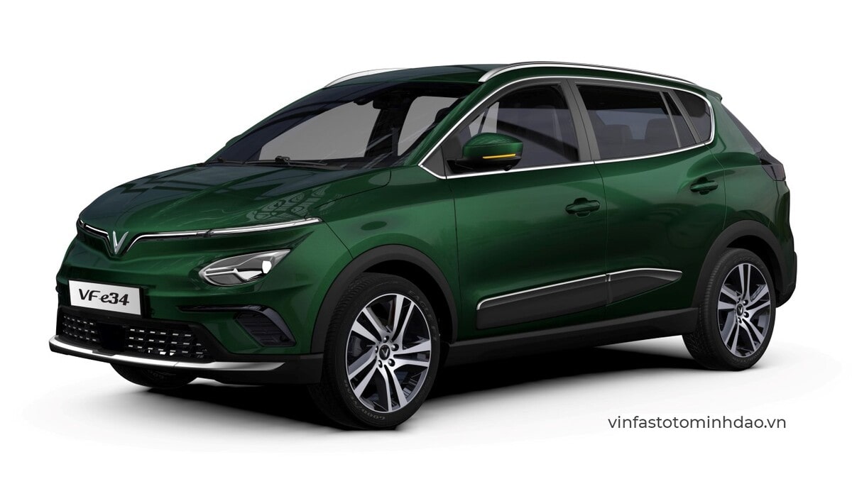 Giá xe VF e34 khoảng hơn 700 triệu đồng ở từng vùng