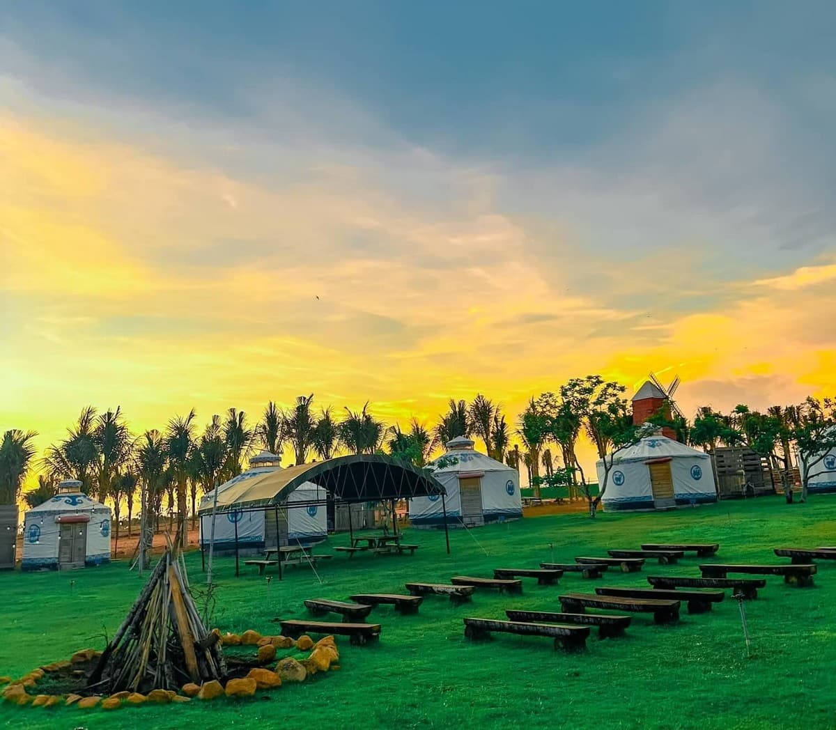 Glamping trên đảo Phú Quý sẽ cho bạn những trải nghiệm tuyệt vời