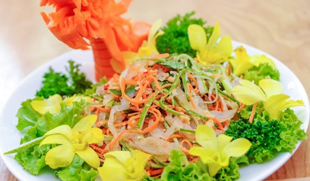 Gỏi sứa Lý Sơn