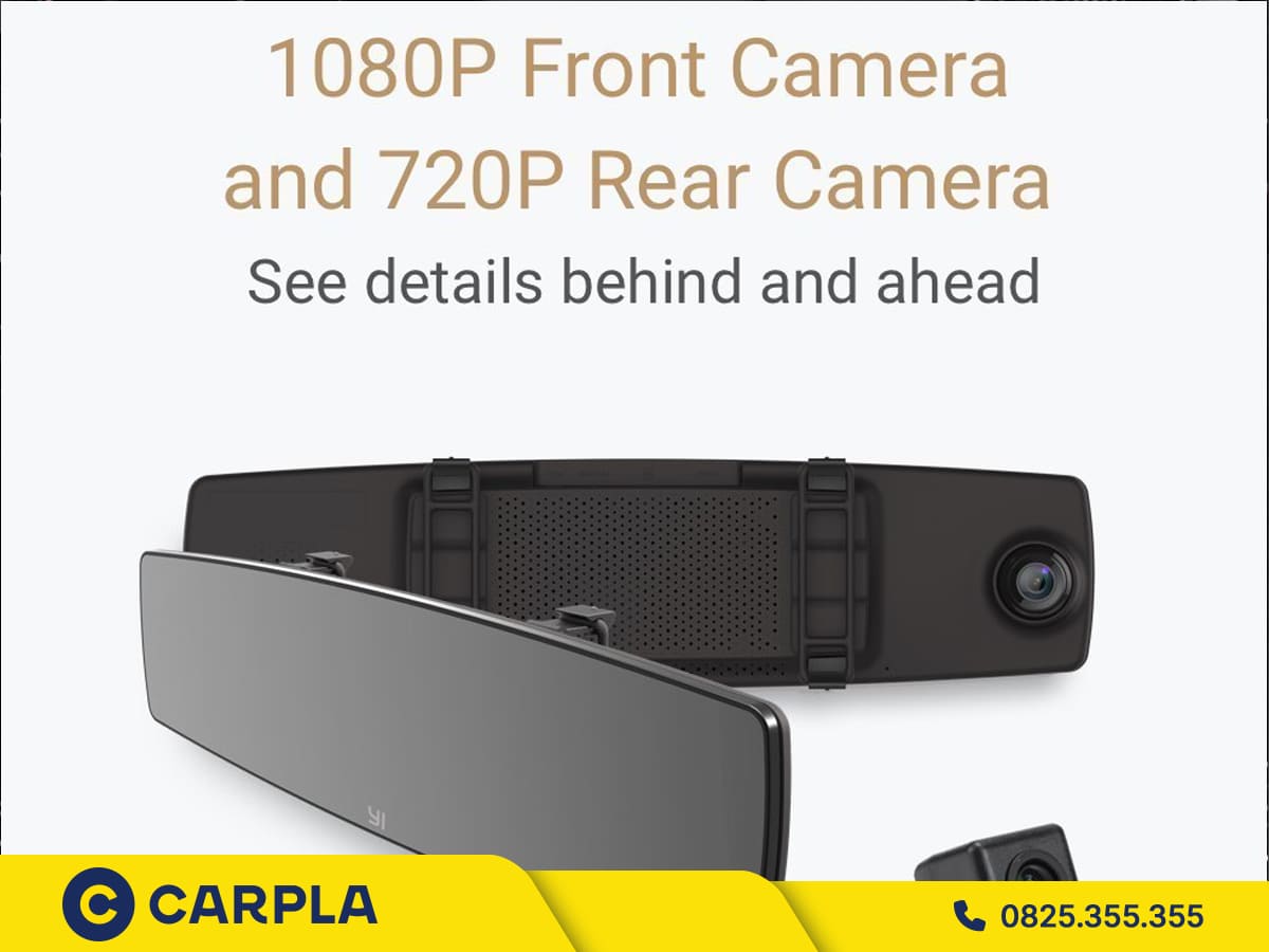Gương hành trình camera chiếu hậu Xiaomi Yi
