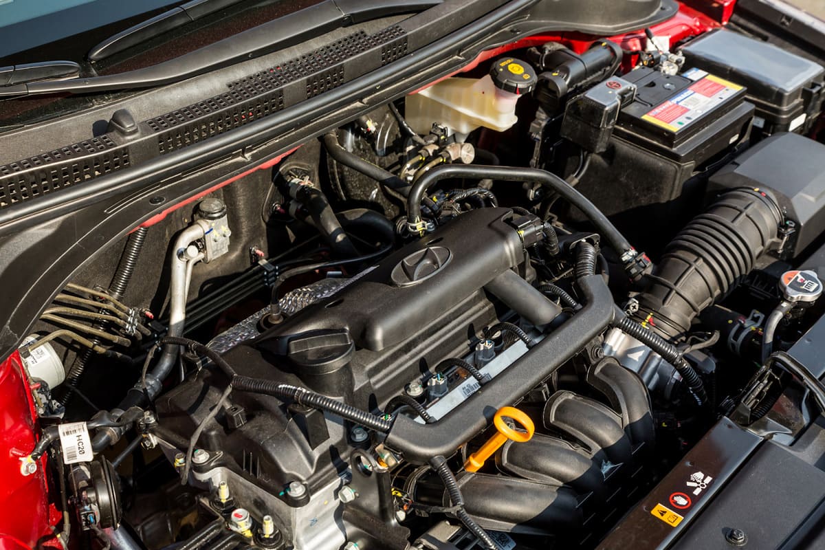 Hyundai Accent 2021 vẫn trang bị động cơ Kappa 1.4L MPI