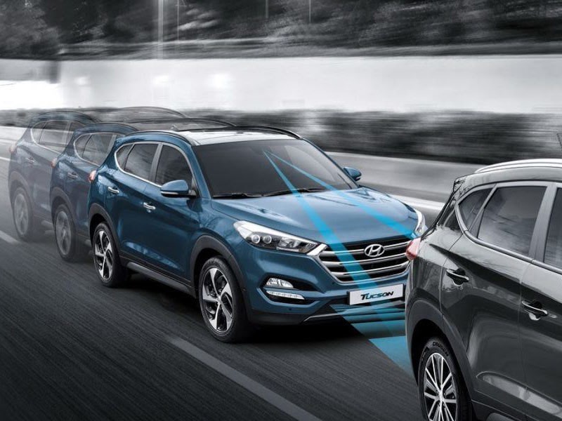 Giữ khoảng cách an toàn phù hợp giữa 2 xe