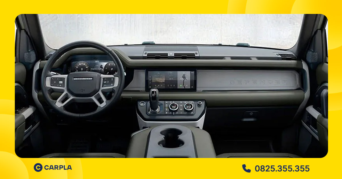 Khoang lái hiện đại với thiết kế sang trọng, cao cấp