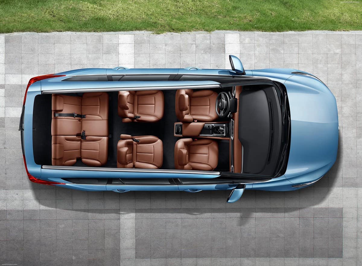 Không gian khoang ngồi của Haima 7X