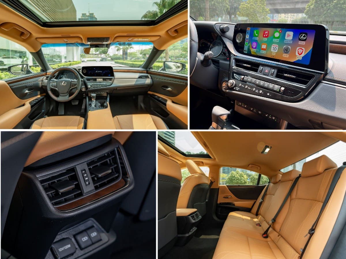 Không gian nội thất xe Lexus ES 250